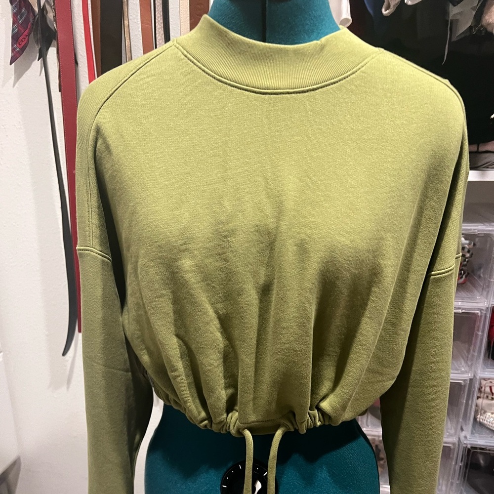 Rebecca Taylor Crop Sweatshirt
